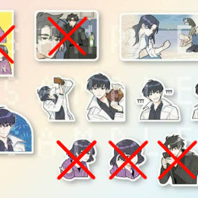 [BUNJANG] Omniscient Reader's Viewpoint Sticker Set / [전독시] 전지적 독자 시점 스티커 일관