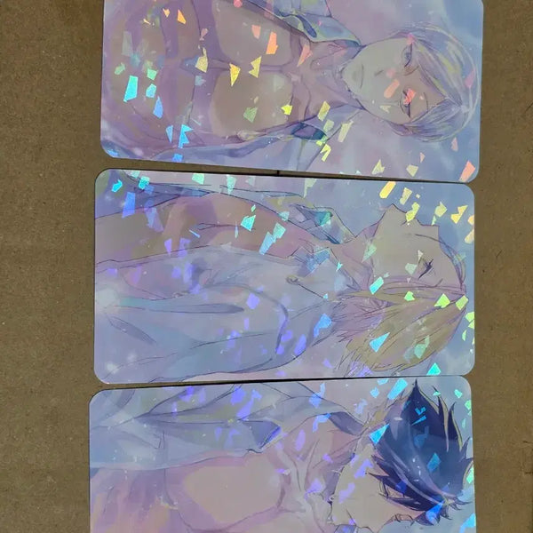 [BUNJANG] Haikyu!! Unofficial Card Stands 3-Set Bundle / 하이큐 비공식 카드택 3종 일괄 양도