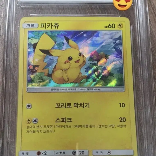 [BUNJANG] 2017 Pokemon Pikachu Promo Card / 2017 포켓몬 카드 피카츄 프로모
