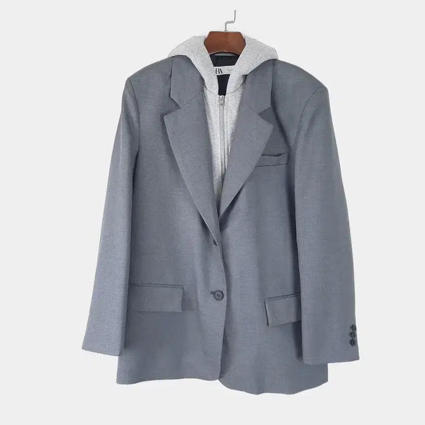 [BUNJANG] Zara Hooded Zip-Up Casual Jacket S / 자라 후드집업 캐주얼 자켓 S