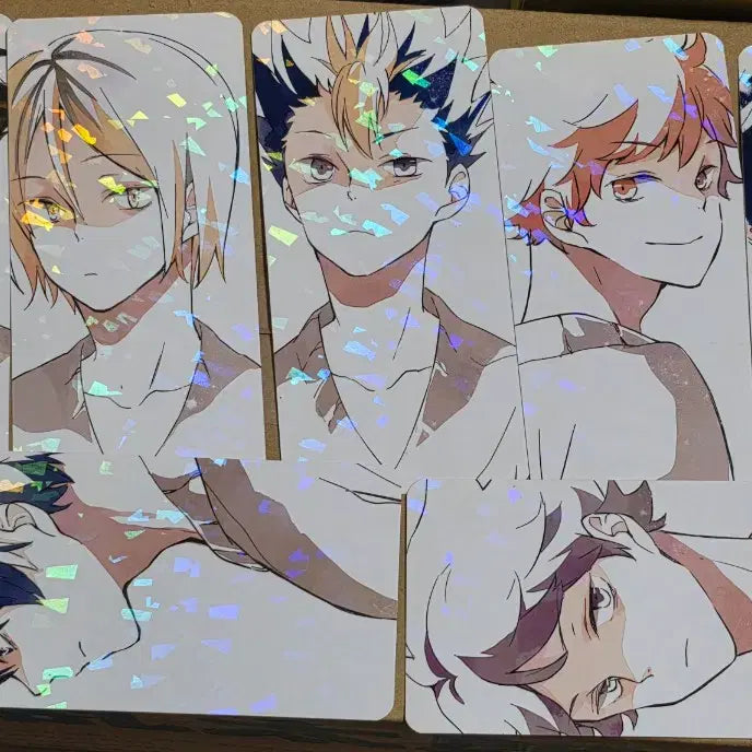 [BUNJANG] Haikyuu!! Unofficial Card Set / 하이큐 비공식 카드택 7종 일괄 양도
