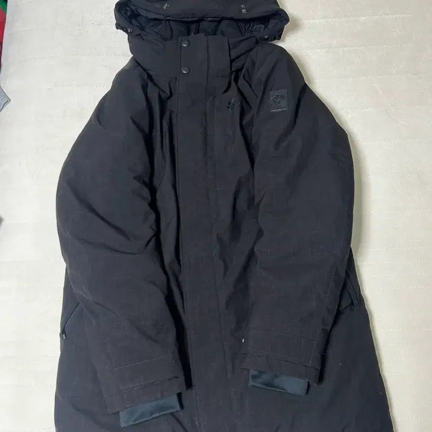 [BUNJANG] NEPA Long Padding Black Size 100 / NEPA 롱패딩 블랙 100