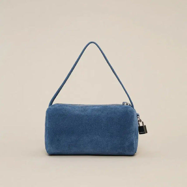 [BUNJANG] Smoothmood Adnan Bag Suede Blue / 스무드무드 아드난 백 스웨이드 블루 새상품