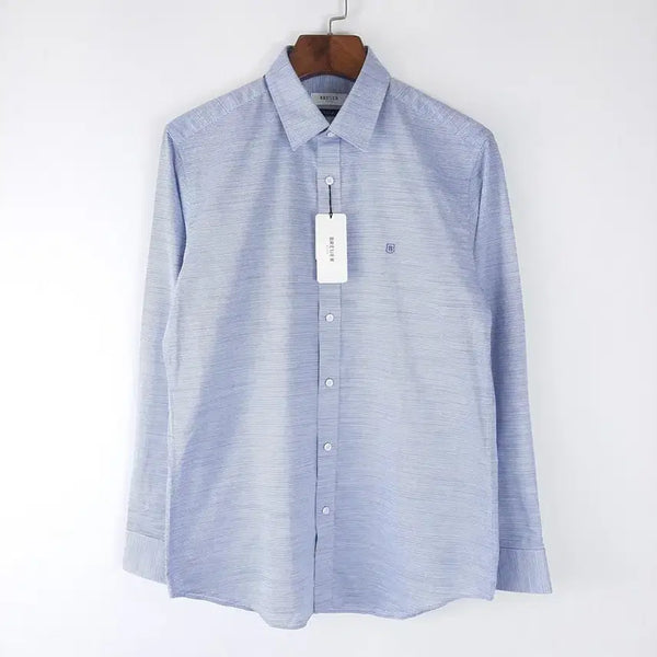 [BUNJANG] Breuer Men's Solid Slim Fit Shirt 95 / 브로이어 남성 솔리드 슬림핏 셔츠 95