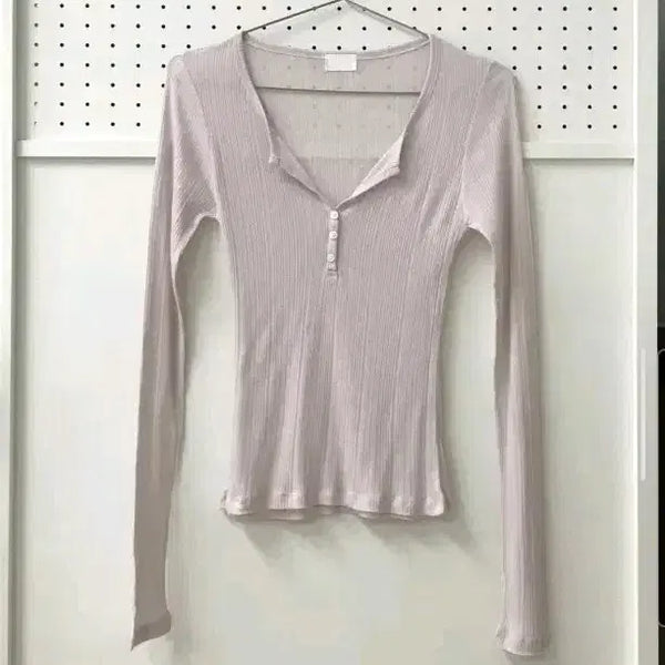 [BUNJANG] Hevib Loha Snap T Light Pink / 헤비브 Loha snap T 로하 스냅티 연핑크