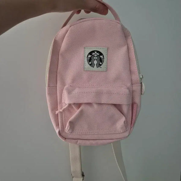 [BUNJANG] Starbucks Mini Backpack Crossbody Bag / 스타벅스 미니 백팩 크로스백