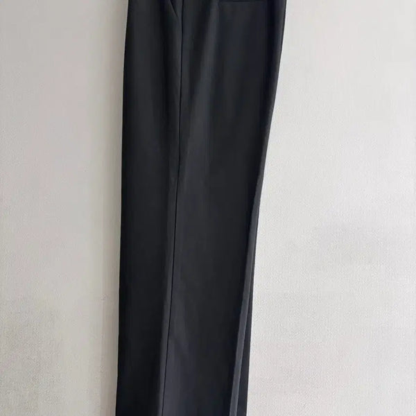 [BUNJANG] Women's Slacks - Dark Grey / 여성 슬랙스