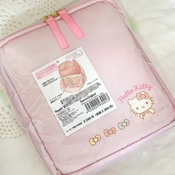 [BUNJANG] Sanrio Hello Kitty Pouch Pink (Stand) / 산리오 헬로키티 파우치 핑크(스탠드)