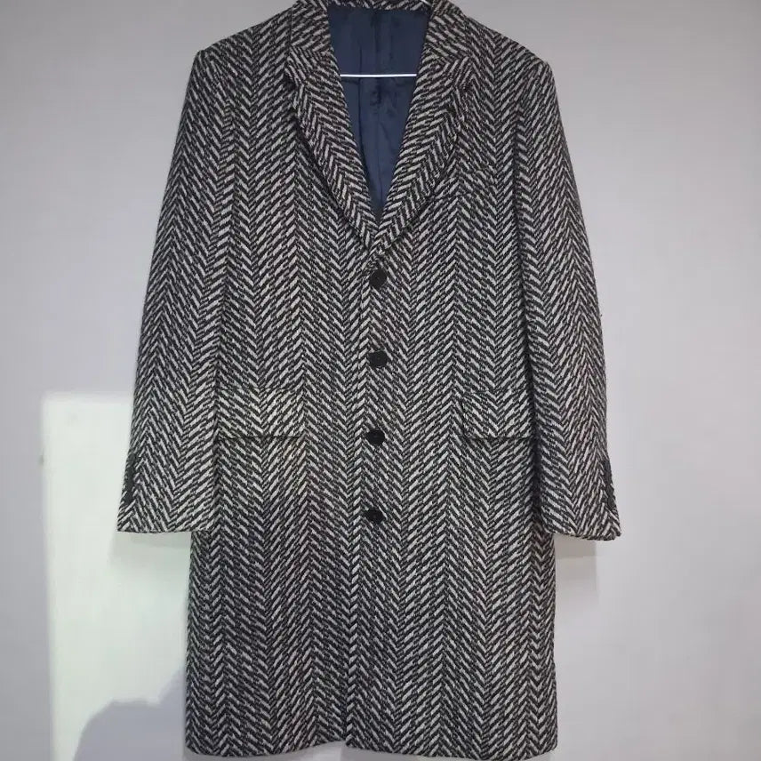 [BUNJANG] Paul Smith Check Pattern Coat Size 55 / 폴스미스 체크 무늬 코트(55)