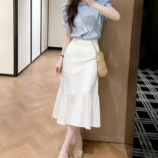 [BUNJANG] Krangvu Two-Piece Set L / 크랑브 투피스-L