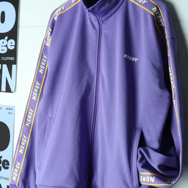 [BUNJANG] NERDY Track Jacket Side Point Jersey Jumper Jacket / (L-XL) 널디 집업 바람막이 점퍼자켓 사이드포인트 져지-H39563