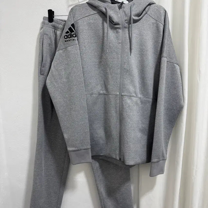 [BUNJANG] Adidas Training Set Gray M / 아디다스 트레이닝 세트 회색 m