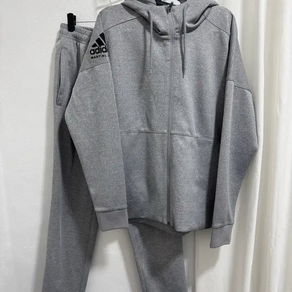 [BUNJANG] Adidas Training Set Gray M / 아디다스 트레이닝 세트 회색 m
