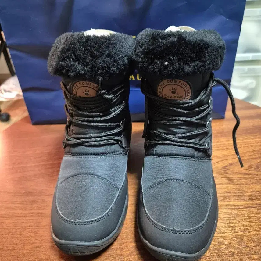 [BUNJANG] Bearpaw Women's Winter Boots Black / 베어파우 여성 방한 부츠 블랙