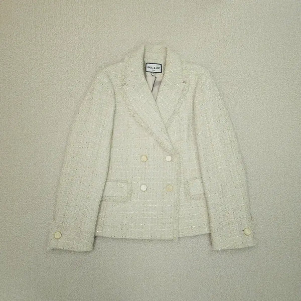 [BUNJANG] Polé et Jean Long-Sleeve Tweed Jacket / (새상품/66)폴앤조 여성 트위드 긴팔 자켓