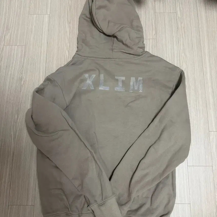 [BUNJANG] Xlim EP2 Beige Hoodie Size 3 / 엑슬림 ep2 베이지 후드 3사이즈