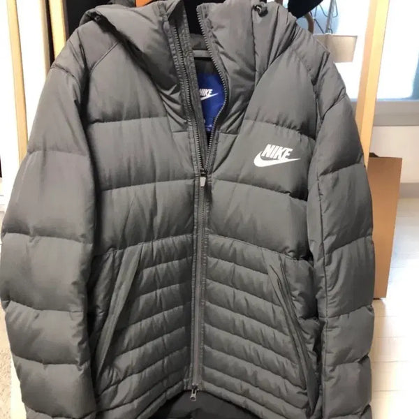 [BUNJANG] Nike Men's Transitional Padded Jacket Grey XL / 나이키 남성 간절기 패딩 그레이 사이즈 XL