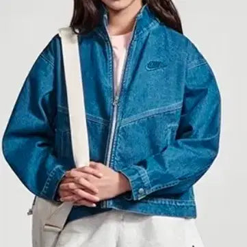 [BUNJANG] Nike Junior Denim Jacket XL (Authentic/Unworn) / [정품/미착용] 나이키 주니어 데님 자켓 XL