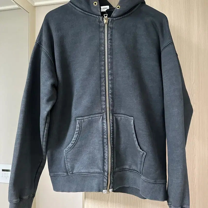 [BUNJANG] Blindfiles Hooded Zip-Up Black Size 1 / 블라인드파일즈 후드집업 블랙 1사이즈