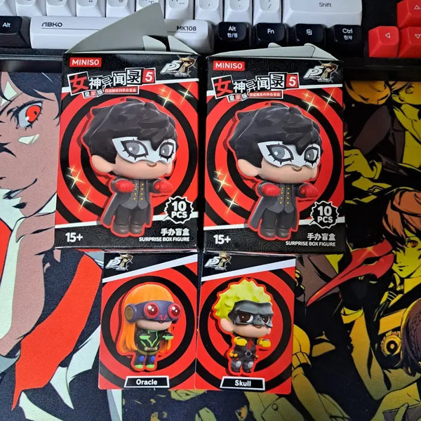 [BUNJANG] Persona 5 Royal Miniso Hyper Futaba & Ryuji Bundle Set / 페르소나5 로얄 미니소 히퍼 사카모토 류지 스컬