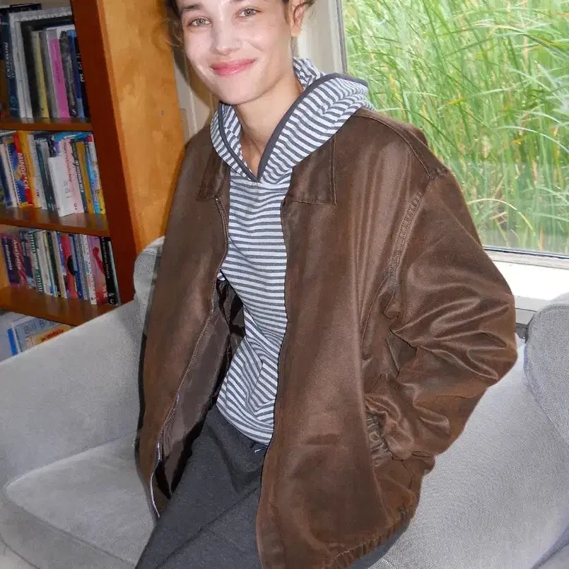 [BUNJANG] Festo Vintage Washed Blouson / 페스토 빈티지 워시드 블루종