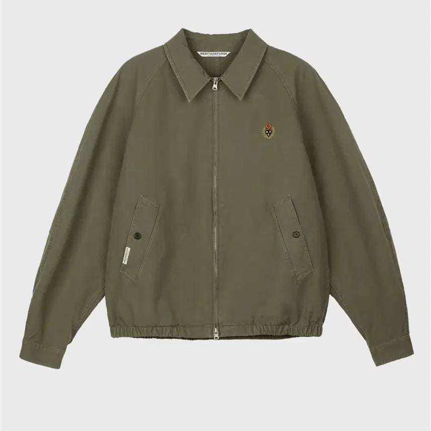 [BUNJANG] Heritage Floss Jacket Khaki M / 헤리티지 플로스 자켓