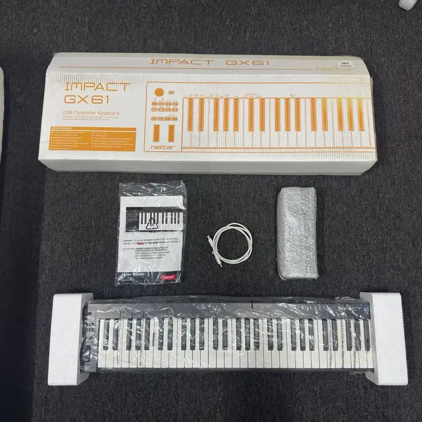 [BUNJANG] Nektar Impact GX61 MIDI Keyboard Controller + Dedicated Pedal / Nektar IMPACT GX61 컨트롤러 키보드 + 전용페달