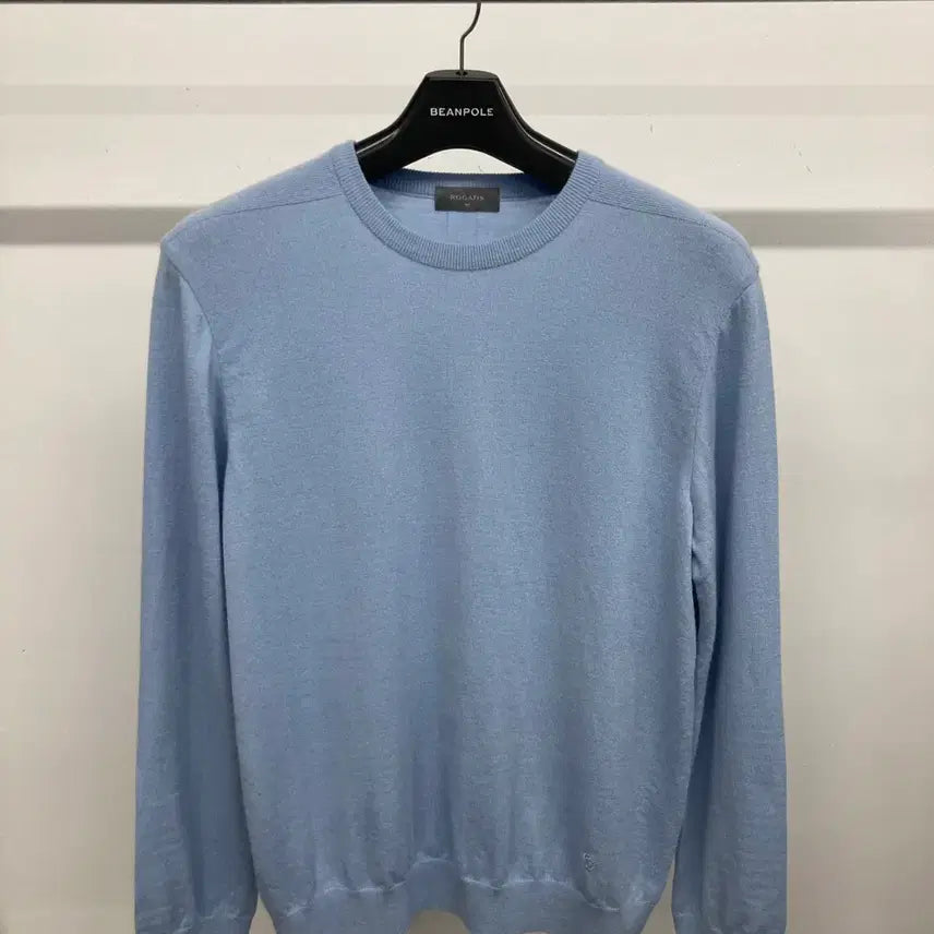 [BUNJANG] Roga Dice Round Neck Knit 105 / 로가디스 에센셜 라운드넥 니트 105