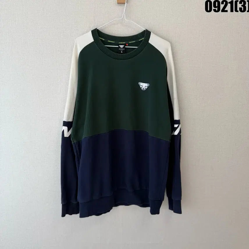 [BUNJANG] Dynafit Color Block Sweatshirt Size 105 / 다이나핏 배색 맨투맨 105