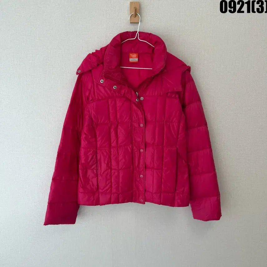 [BUNJANG] Nike Pink Puffer Down Jacket - Size S / 나이키 핑크 푸퍼 패딩 점퍼 S