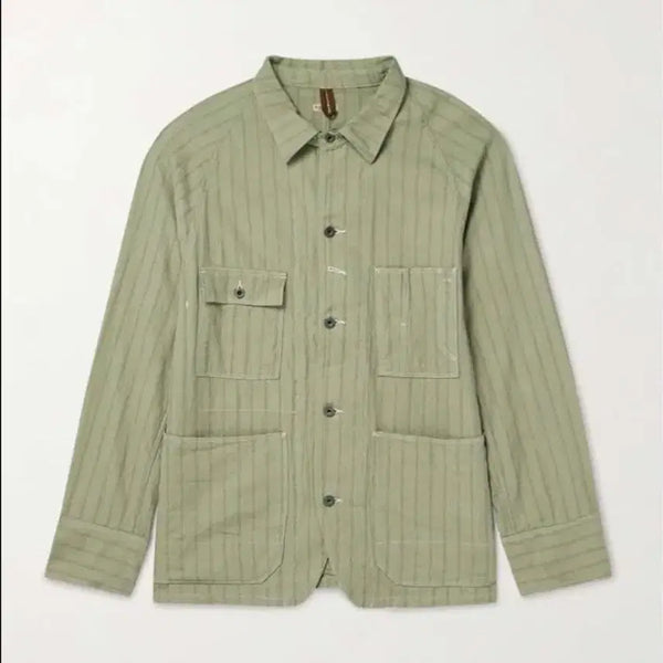 [BUNJANG] Kapital Gibson Stripe Cactus Coverall / 캐피탈 깁슨 스트라이프 캑터스 커버올