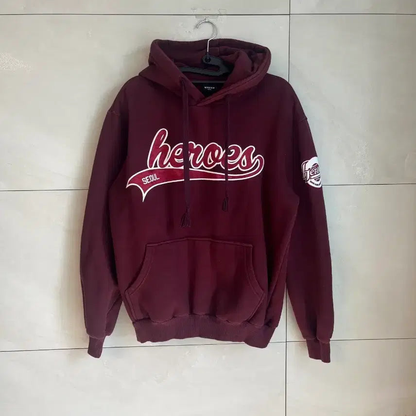 [BUNJANG] Kiwoom Heroes Baseball Hoodie [M] / 현 키움 넥센 히어로즈 야구 후드티 [M]