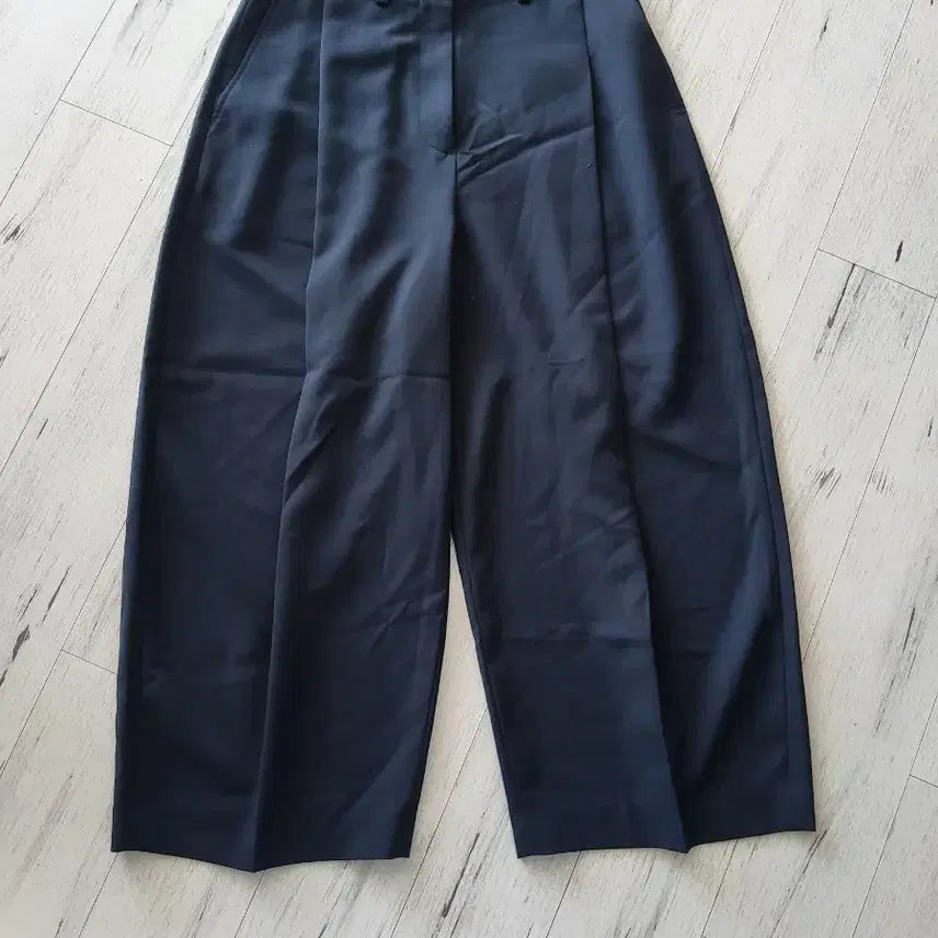 [BUNJANG] System ATTITUDE ARCHIVE Wide Pants Navy / 시스템 TTITUDE ARCHIVE 와이드 팬츠 네이비64-94