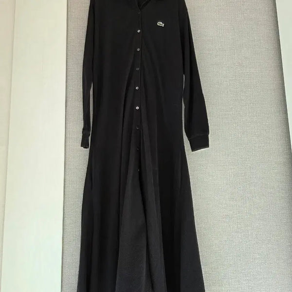 [BUNJANG] Lacoste Flare Long Dress / 라코스테 플레어 롱원피스