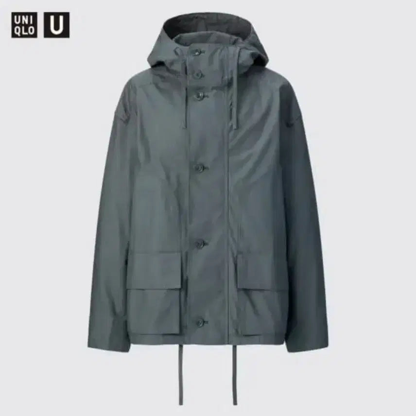 [BUNJANG] Uniqlo U Relaxed Parka Dark Gray L / 유니클로 릴랙스파카 Uniqlo U (다크그레이 L)