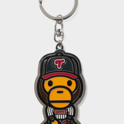 [BUNJANG] BAPE x LG Twins Milo Keychain / 베이프 LG트윈스 마일로 키체인 키링 엘지
