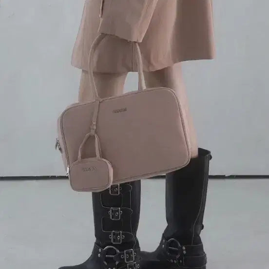 [BUNJANG] Vivacious Scarlet Square Bag Pink / 비바셔스 스칼렛 스퀘어 백 핑크