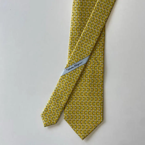 [BUNJANG] Ferragamo Silk Necktie / 페레가모(Ferragamo) 명품 정품 넥타이
