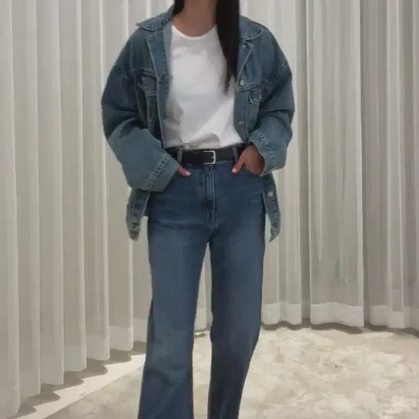 [BUNJANG] R2W Ready to Wear Denim Jacket / R2W 레디투웨어 데님 자켓