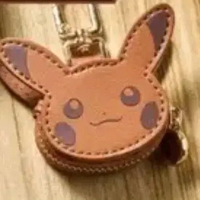 [BUNJANG] Pokemon Pikachu Mini Leather Pouch Keyring / 포켓몬 미니 가죽 파우치 키링 피카츄