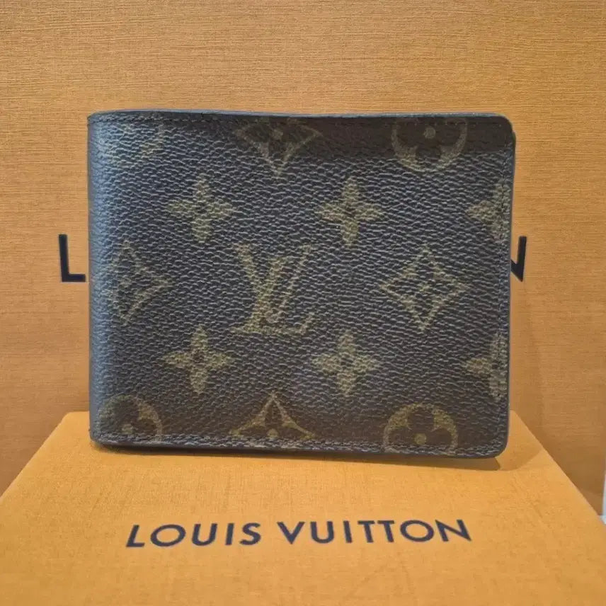 [BUNJANG] Louis Vuitton Genuine Eclipse Monogram Bifold Wallet / 루이비통 정품 이클립스 모노그램 반지갑 판매합니다