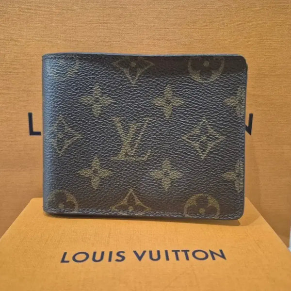 [BUNJANG] Louis Vuitton Genuine Eclipse Monogram Bifold Wallet / 루이비통 정품 이클립스 모노그램 반지갑 판매합니다