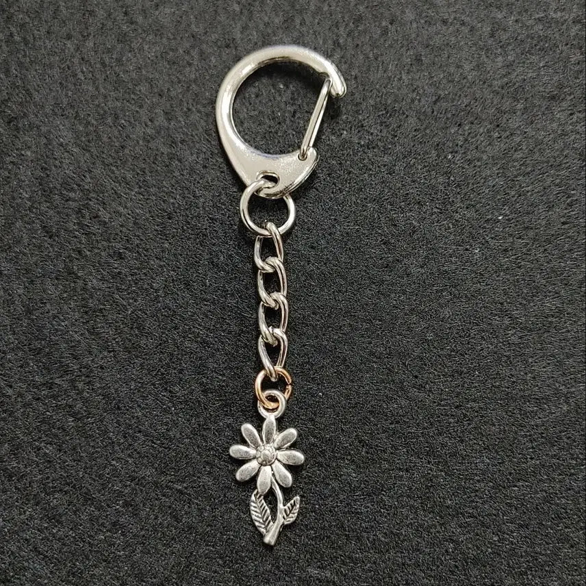 [BUNJANG] Daisy Flower Keychain C2 / 데이지 꽃 키링 c2