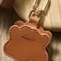[BUNJANG] Ditto Leather Pouch Keyring / 포켓몬 가죽 파우치 키링 메타몽