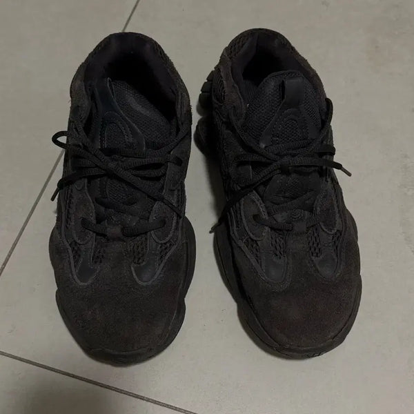 [BUNJANG] Adidas Yeezy 500 Utility Black Sneakers / 아디다스 이지 500 블랙