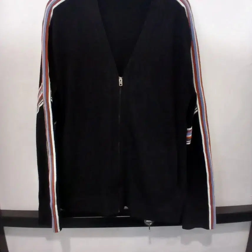 [BUNJANG] System Black Zip-Up Cardigan Size 105 / 시스템 블랙 집업 가디건 105