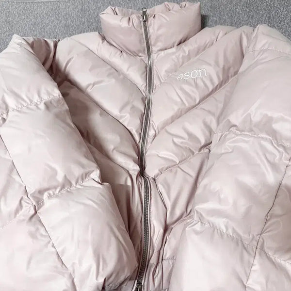 [BUNJANG] AZON Betty Puffer Jacket Pink / 애즈온 베티 푸퍼자켓 패딩 핑크
