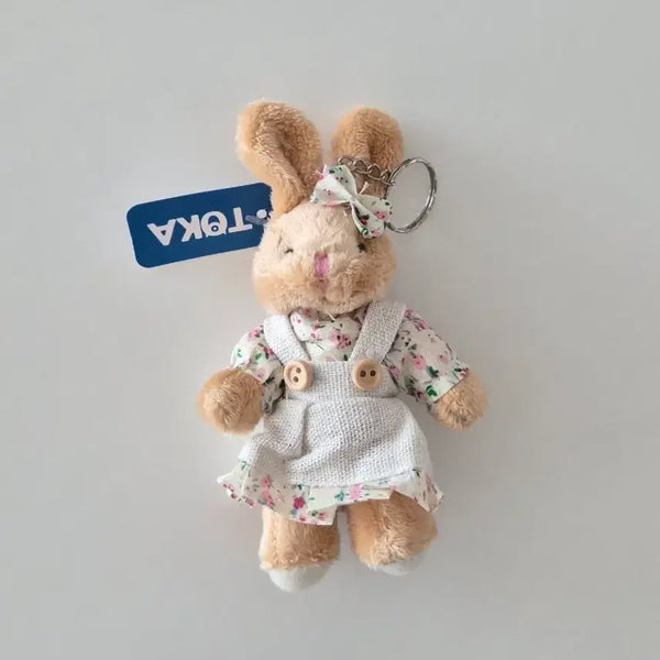 [BUNJANG] Toca Rabbit Plush Keychain / 토카 토끼 인형 키링