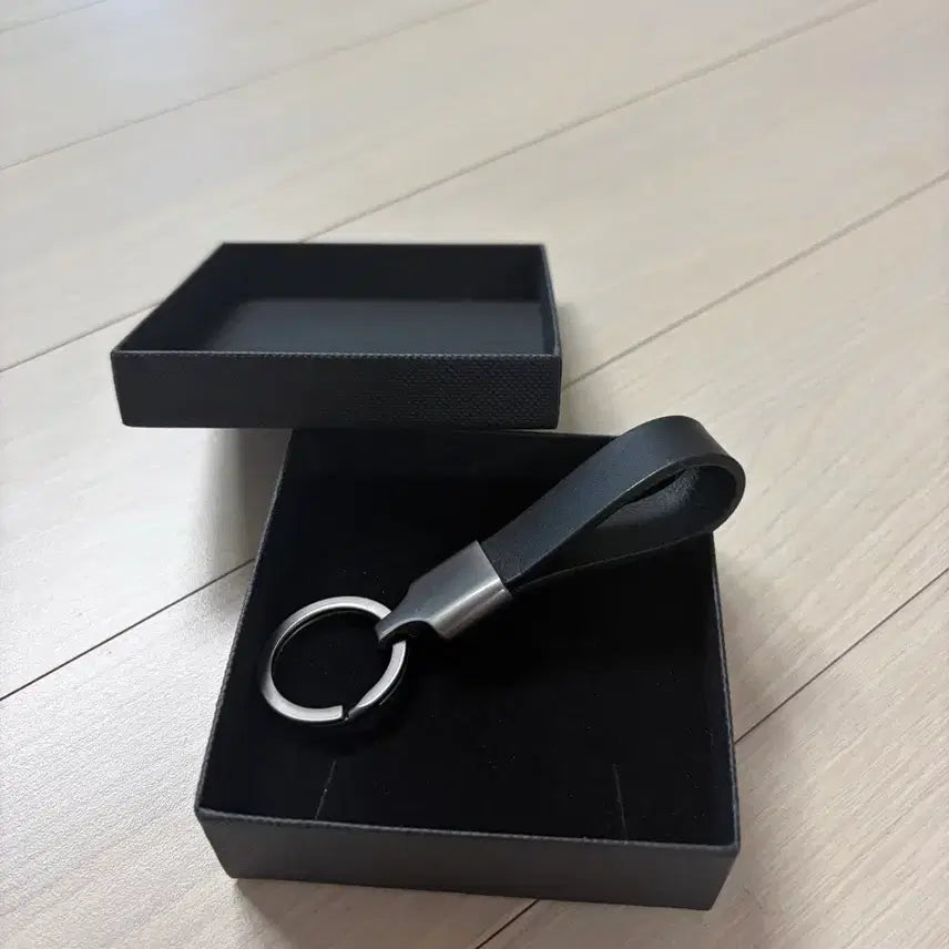 [BUNJANG] Italian Leather Keyring / 이탈리아 가죽키링