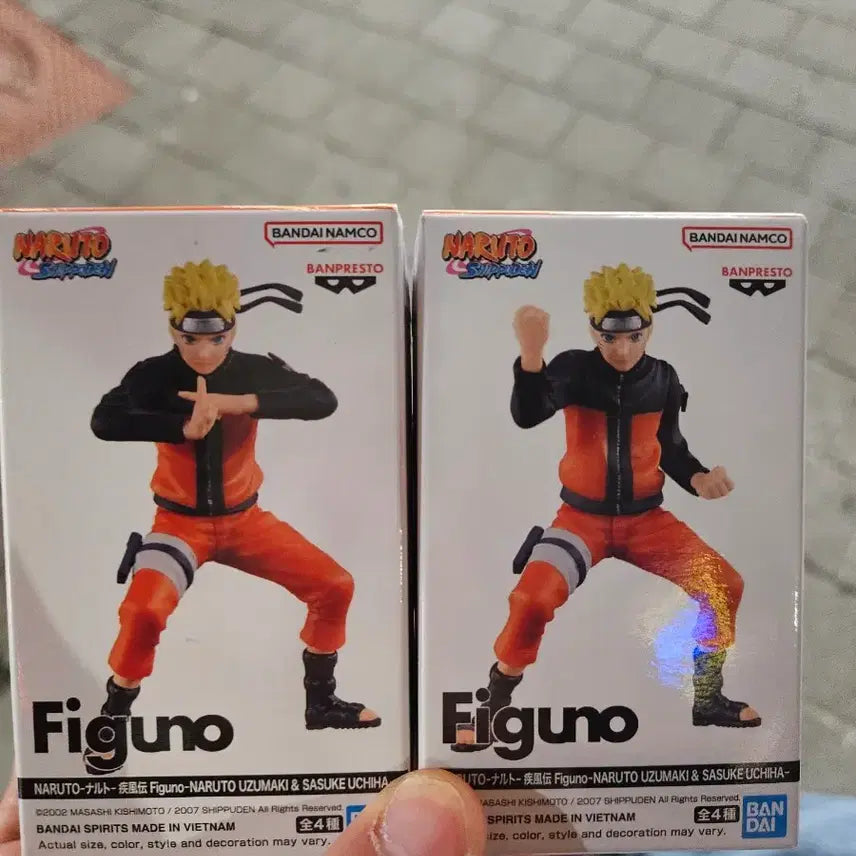 [BUNJANG] Genuine Naruto Uzumaki & Sasuke Uchiha Figure Set / 정품 나루토 피구노 피규어 세트